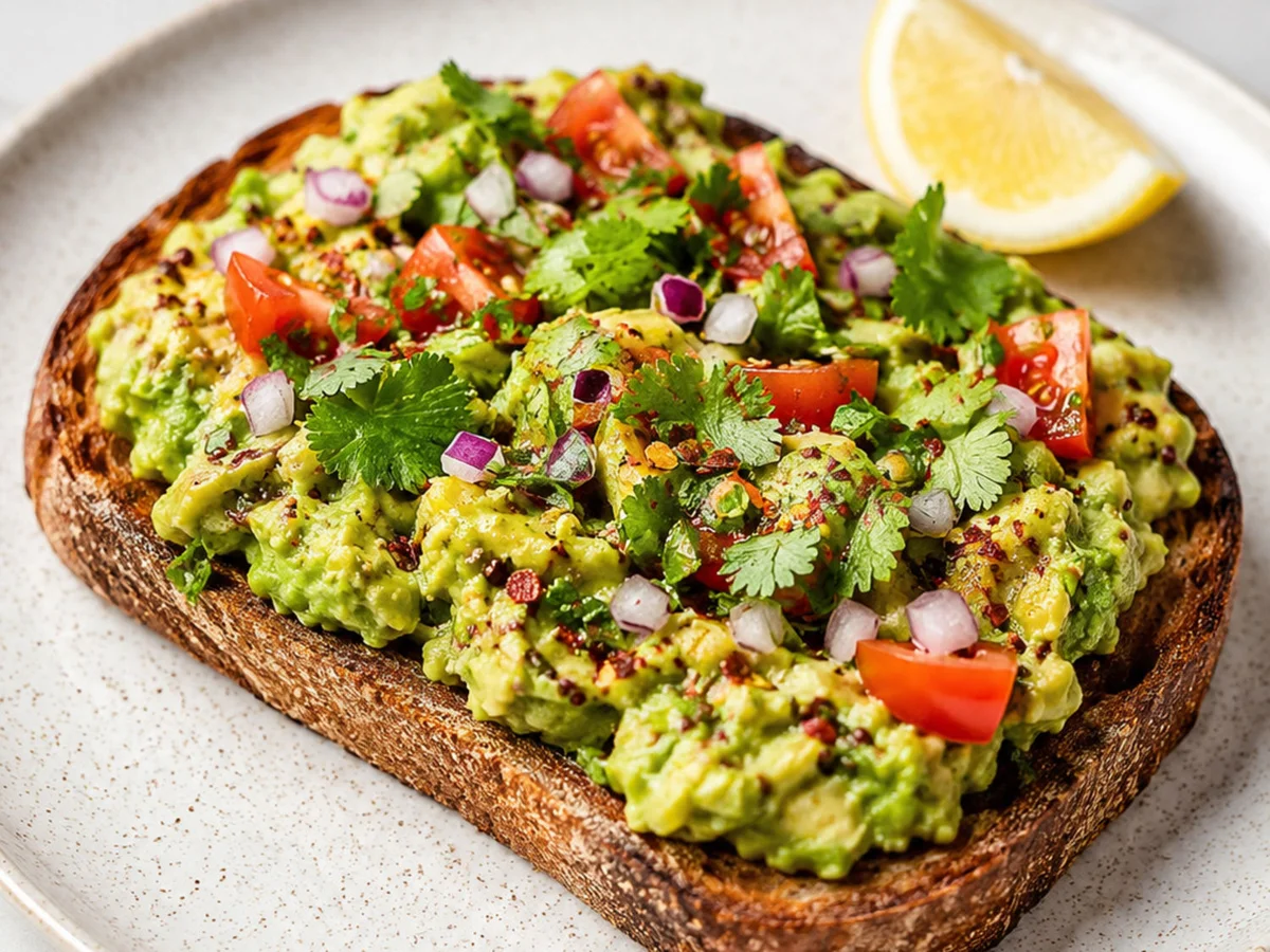 Avocado Masala Toast